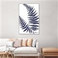 Picture of Fern on white  II _GroupedProduct_Rectangle_Portrait_Canvas_Framed_