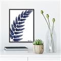 Picture of Fern on white I _GroupedProduct_Rectangle_Portrait_Canvas_Framed_