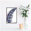 Picture of Fern on white I _GroupedProduct_Rectangle_Portrait_Canvas_Framed_
