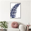 Picture of Fern on white I _GroupedProduct_Rectangle_Portrait_Canvas_Framed_
