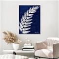 Picture of Fern on blue I  _GroupedProduct_Rectangle_Portrait_Canvas_Framed_