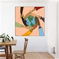 Picture of Hold the World _GroupedProduct_Square_Canvas_Framed_