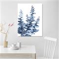 Picture of Navy Blue Eucalyptus II _GroupedProduct_Rectangle_Portrait_Unframed_Print_Only_