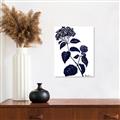 Picture of Blue Flower on White I _GroupedProduct_Rectangle_Portrait_Unframed_Print_Only_