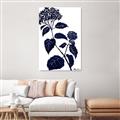 Picture of Blue Flower on White I _GroupedProduct_Rectangle_Portrait_Unframed_Print_Only_