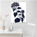 Picture of Blue Flower on White I _GroupedProduct_Rectangle_Portrait_Unframed_Print_Only_