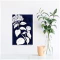 Picture of Flower on Blue II  _GroupedProduct_Rectangle_Portrait_Unframed_Print_Only_