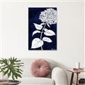Picture of Flower on Blue I _GroupedProduct_Rectangle_Portrait_Unframed_Print_Only_