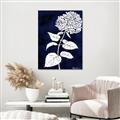 Picture of Flower on Blue I _GroupedProduct_Rectangle_Portrait_Unframed_Print_Only_