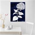 Picture of Flower on Blue I _GroupedProduct_Rectangle_Portrait_Unframed_Print_Only_