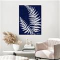 Picture of Fern on blue II _GroupedProduct_Rectangle_Portrait_Unframed_Print_Only_