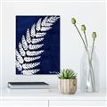 Picture of Fern on blue I  _GroupedProduct_Rectangle_Portrait_Unframed_Print_Only_