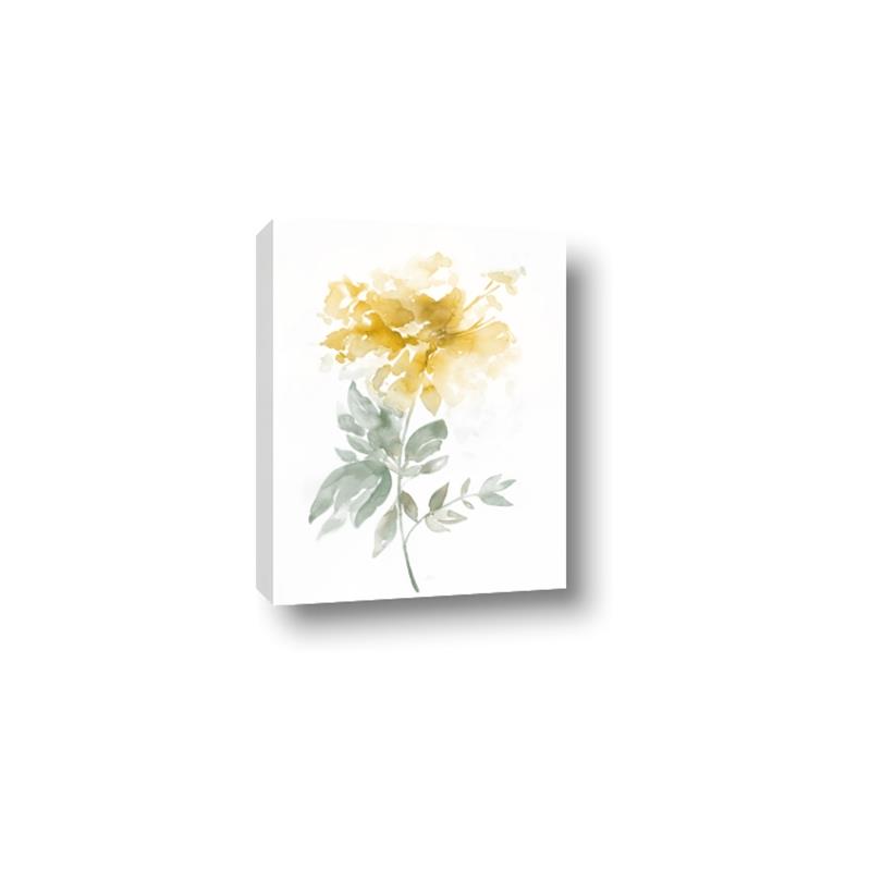 Picture of Yellow Floral I  _GroupedProduct_Rectangle_Portrait_Canvas_