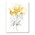 Picture of Yellow Floral II  _GroupedProduct_Rectangle_Portrait_Canvas_