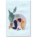 Picture of Yoga Girl II  _GroupedProduct_Rectangle_Portrait_Canvas_