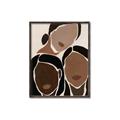 Picture of 3 Gals _GroupedProduct_Rectangle_Portrait_Canvas_Framed_