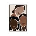 Picture of 3 Gals _GroupedProduct_Rectangle_Portrait_Canvas_Framed_