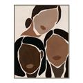 Picture of 3 Gals _GroupedProduct_Rectangle_Portrait_Canvas_Framed_