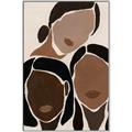 Picture of 3 Gals _GroupedProduct_Rectangle_Portrait_Canvas_Framed_
