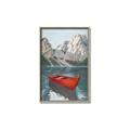 Picture of Perfect Row Day I _GroupedProduct_Rectangle_Portrait_Canvas_Framed_