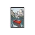Picture of Perfect Row Day I _GroupedProduct_Rectangle_Portrait_Canvas_Framed_