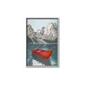 Picture of Perfect Row Day I _GroupedProduct_Rectangle_Portrait_Canvas_Framed_