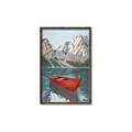 Picture of Perfect Row Day I _GroupedProduct_Rectangle_Portrait_Canvas_Framed_