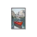 Picture of Perfect Row Day I _GroupedProduct_Rectangle_Portrait_Canvas_Framed_