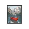 Picture of Perfect Row Day I _GroupedProduct_Rectangle_Portrait_Canvas_Framed_
