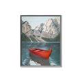 Picture of Perfect Row Day I _GroupedProduct_Rectangle_Portrait_Canvas_Framed_