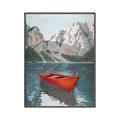 Picture of Perfect Row Day I _GroupedProduct_Rectangle_Portrait_Canvas_Framed_