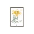 Picture of Yellow Floral I  _GroupedProduct_Rectangle_Portrait_Canvas_Framed_