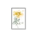 Picture of Yellow Floral I  _GroupedProduct_Rectangle_Portrait_Canvas_Framed_