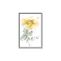 Picture of Yellow Floral I  _GroupedProduct_Rectangle_Portrait_Canvas_Framed_