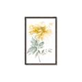 Picture of Yellow Floral I  _GroupedProduct_Rectangle_Portrait_Canvas_Framed_