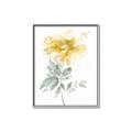 Picture of Yellow Floral I  _GroupedProduct_Rectangle_Portrait_Canvas_Framed_