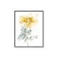 Picture of Yellow Floral I  _GroupedProduct_Rectangle_Portrait_Canvas_Framed_