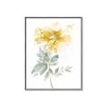 Picture of Yellow Floral I  _GroupedProduct_Rectangle_Portrait_Canvas_Framed_