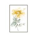 Picture of Yellow Floral I  _GroupedProduct_Rectangle_Portrait_Canvas_Framed_