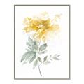 Picture of Yellow Floral I  _GroupedProduct_Rectangle_Portrait_Canvas_Framed_