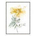 Picture of Yellow Floral I  _GroupedProduct_Rectangle_Portrait_Canvas_Framed_