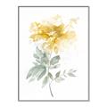 Picture of Yellow Floral I  _GroupedProduct_Rectangle_Portrait_Canvas_Framed_