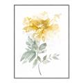 Picture of Yellow Floral I  _GroupedProduct_Rectangle_Portrait_Canvas_Framed_