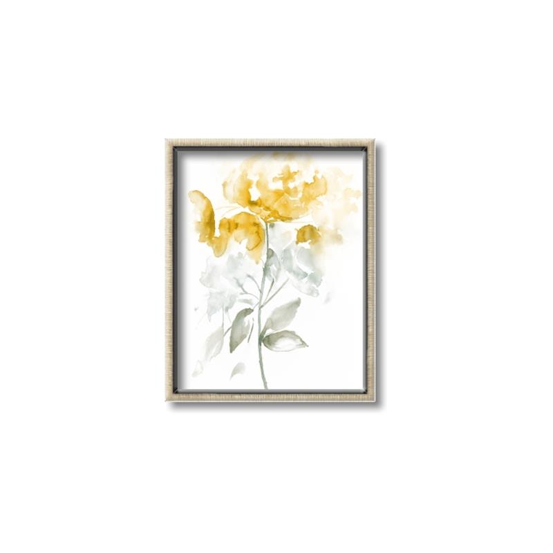 Picture of Yellow Floral II  _GroupedProduct_Rectangle_Portrait_Canvas_Framed_