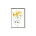 Picture of Yellow Floral II  _GroupedProduct_Rectangle_Portrait_Canvas_Framed_