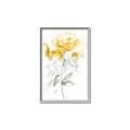 Picture of Yellow Floral II  _GroupedProduct_Rectangle_Portrait_Canvas_Framed_