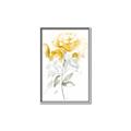 Picture of Yellow Floral II  _GroupedProduct_Rectangle_Portrait_Canvas_Framed_