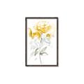 Picture of Yellow Floral II  _GroupedProduct_Rectangle_Portrait_Canvas_Framed_