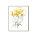 Picture of Yellow Floral II  _GroupedProduct_Rectangle_Portrait_Canvas_Framed_