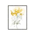 Picture of Yellow Floral II  _GroupedProduct_Rectangle_Portrait_Canvas_Framed_